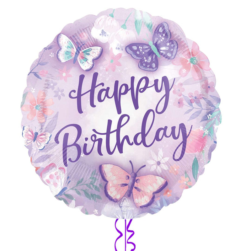 Butterfly Happy Birthday Balloon Bouquet
