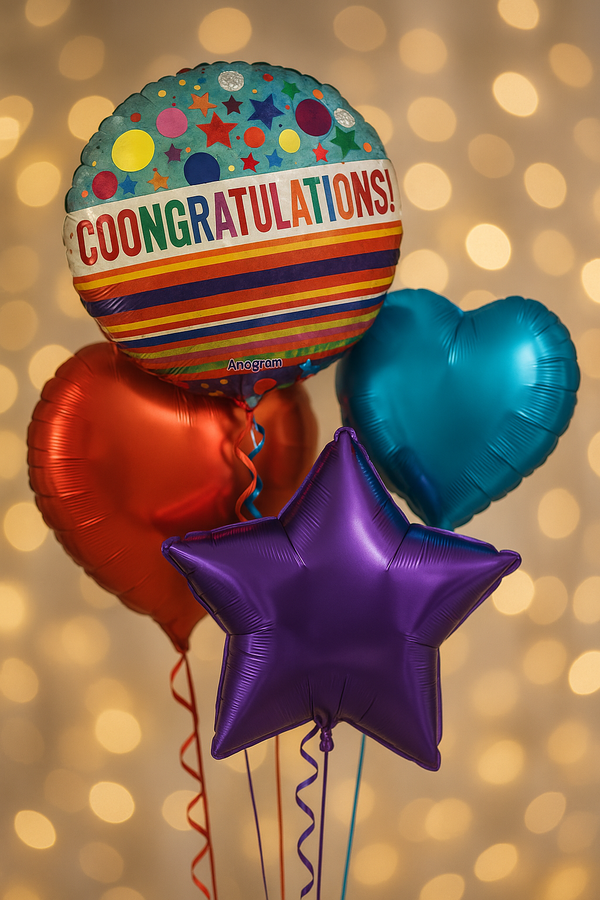 Congratulations Balloons bottom image