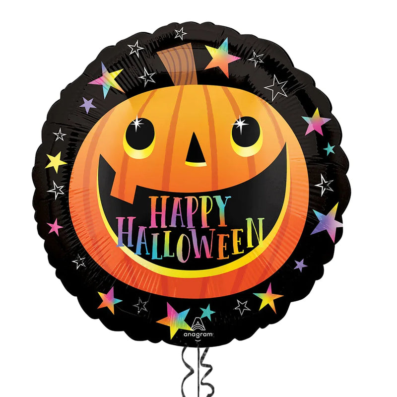Cheerful Pumpkin Halloween Balloon Bouquet
