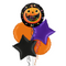 Cheerful Pumpkin Halloween Balloon Bouquet