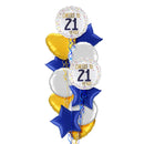 Cheers to 21 Years Birthday Balloon Bouquet