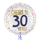 Cheers to 30 Years Birthday Balloon Bouquet
