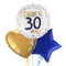 Cheers to 30 Years Birthday Balloon Bouquet