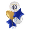 Cheers to 40 Years Birthday Balloon Bouquet