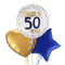 Cheers to 50 Years Birthday Balloon Bouquet