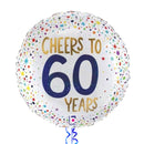 Cheers to 60 Years Birthday Balloon Bouquet