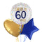 Cheers to 60 Years Birthday Balloon Bouquet