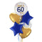 Cheers to 60 Years Birthday Balloon Bouquet