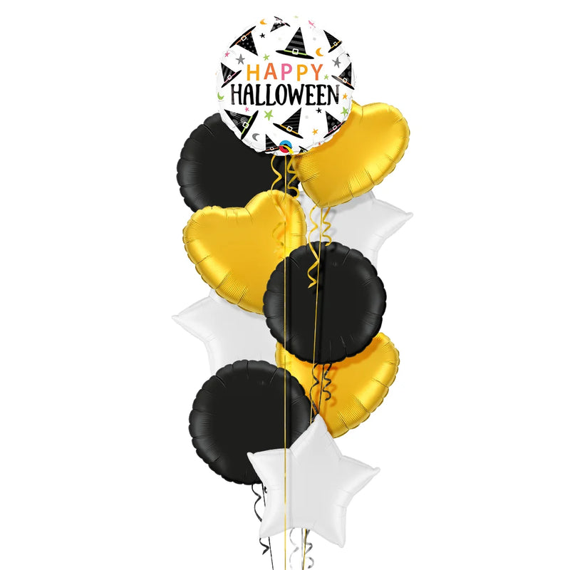 Classy Halloween Balloon Bouquet