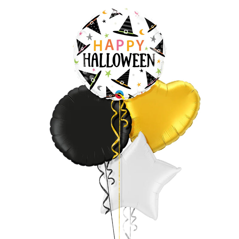 Classy Halloween Balloon Bouquet