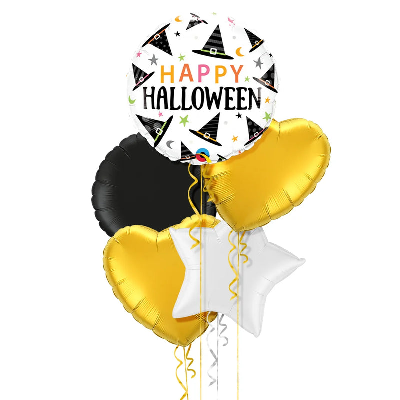 Classy Halloween Balloon Bouquet