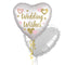 Classy Wedding Wishes Foil Balloon Bouquet