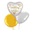 Classy Wedding Wishes Foil Balloon Bouquet