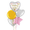 Classy Wedding Wishes Foil Balloon Bouquet