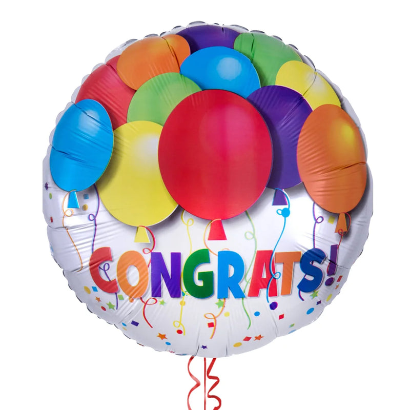 Colourful Congrats Balloon Bouquet