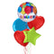 Colourful Congrats Balloon Bouquet