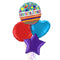 Colourful Congratulations Balloon Bouquet
