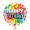 Colourful Happy Birthday Balloon Bouquet