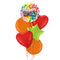 Colourful Happy Birthday Balloon Bouquet