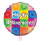 Colourful Happy Retirement Balloon Bouquet
