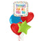 Colourful Thanks For All You Do Foil Balloon Bouquet