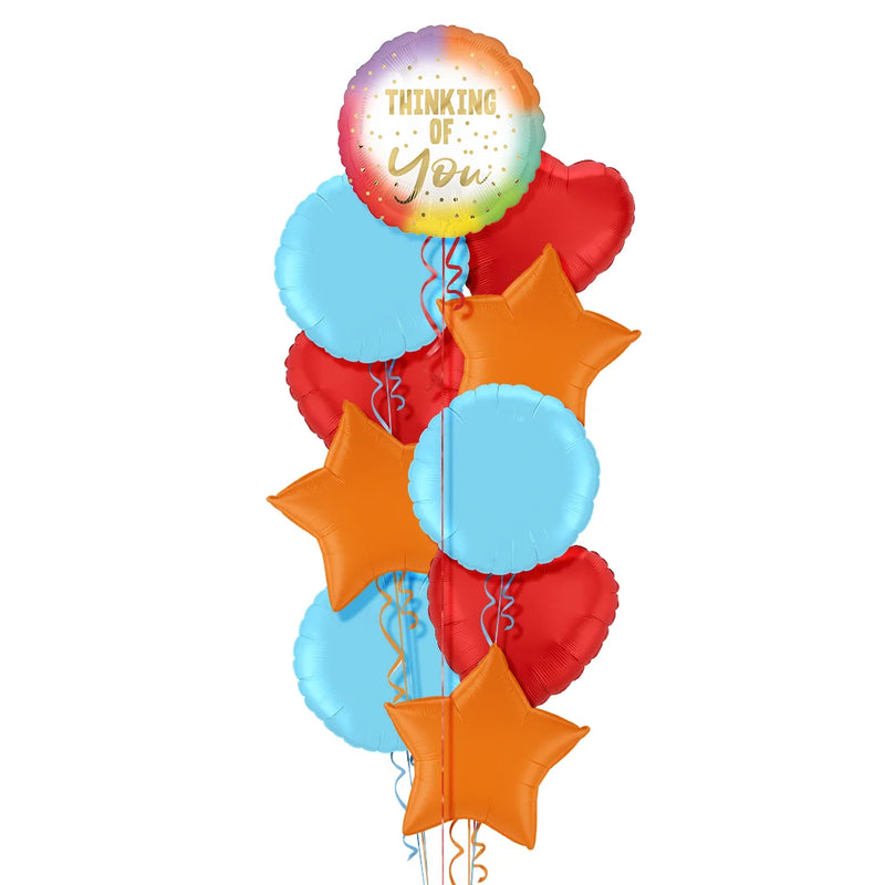 Colourful Thinking of You Balloon Bouquet