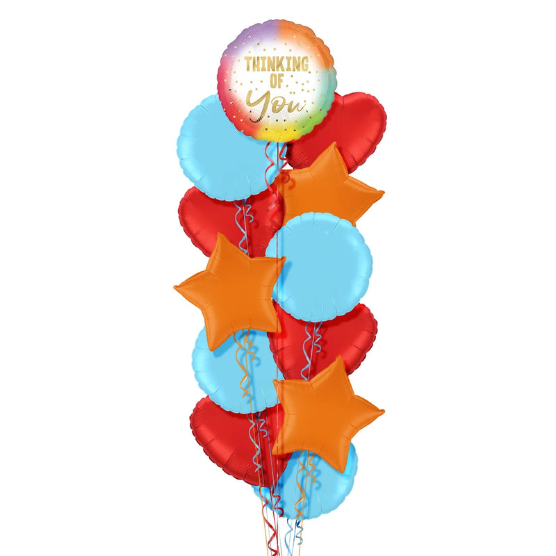 Colourful Thinking of You Balloon Bouquet
