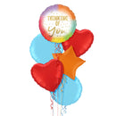 Colourful Thinking of You Balloon Bouquet
