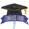 Congrats Grad Balloon Bouquet - Jumbo Size 45"