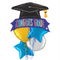 Congrats Grad Balloon Bouquet - Jumbo Size 45"
