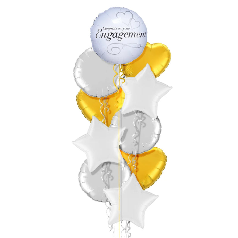 Congrats on Your Engagement Balloon Bouquet