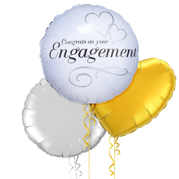 Congrats on Your Engagement Balloon Bouquet