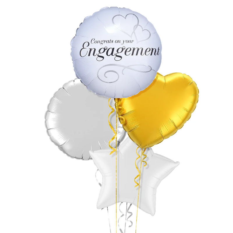 Congrats on Your Engagement Balloon Bouquet