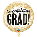 Congratulations GRAD Gold Balloon Bouquet