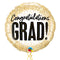 Congratulations GRAD Gold Balloon Bouquet