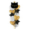 Cute Black Kitten Balloon Bouquet - Jumbo Size 26"