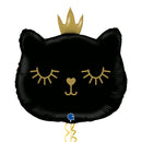 Cute Black Kitten Balloon Bouquet - Jumbo Size 26"