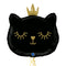 Cute Black Kitten Balloon Bouquet - Jumbo Size 26"
