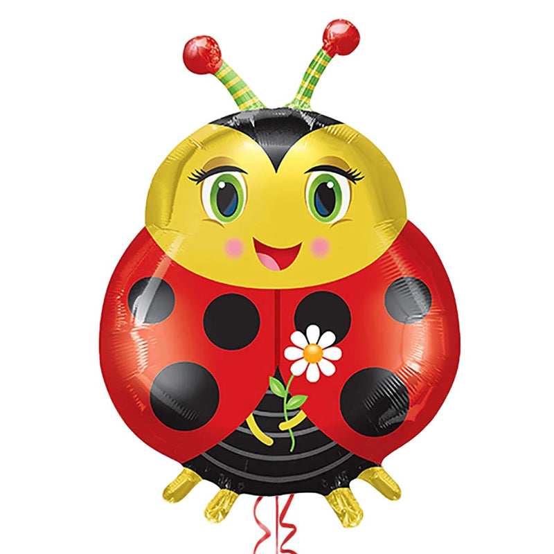 Cute Ladybird Foil Balloon Bouquet