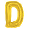 Any Gold Letter Super Shape Foil Balloon