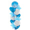 Happy Birthday Dad Aviation Theme Foil Balloon Bouquet