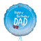 Happy Birthday Dad Aviation Theme Foil Balloon Bouquet