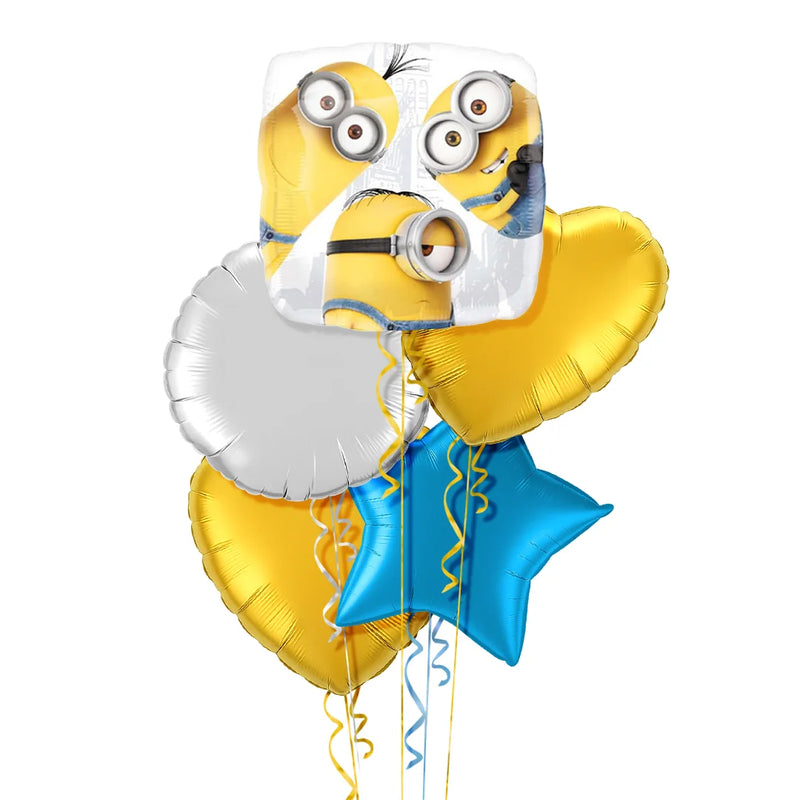 Despicable Me Minion Foil Balloon Bouquet