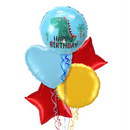 Dinosaur Themed Happy Birthday Balloon Bouquet