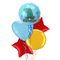 Dinosaur Themed Happy Birthday Balloon Bouquet