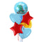 Dinosaur Themed Happy Birthday Balloon Bouquet