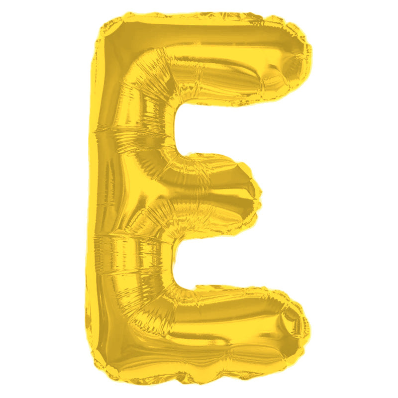 Any Gold Letter Super Shape Foil Balloon