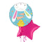 Easter Bunny and Chick Balloon Bouquet