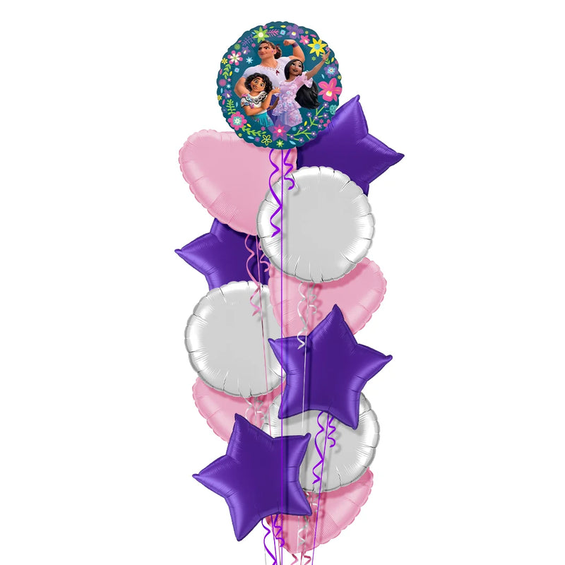 Encanto Purple Foil Balloon Bouquet