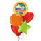 Exotic Happy Retirement Balloon Bouquet